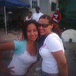 Me and Carol at the "Best Out/Get Down" video shoot in 2005