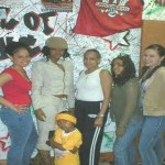 Dip Set store on 151st and Amsterdam! 2003 - Erika, Karen, Juelz' mom Ms Debbie, Maxine, Me and Lil Jah