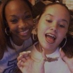 Me rocking my Dip Set chain with Kiana in 03